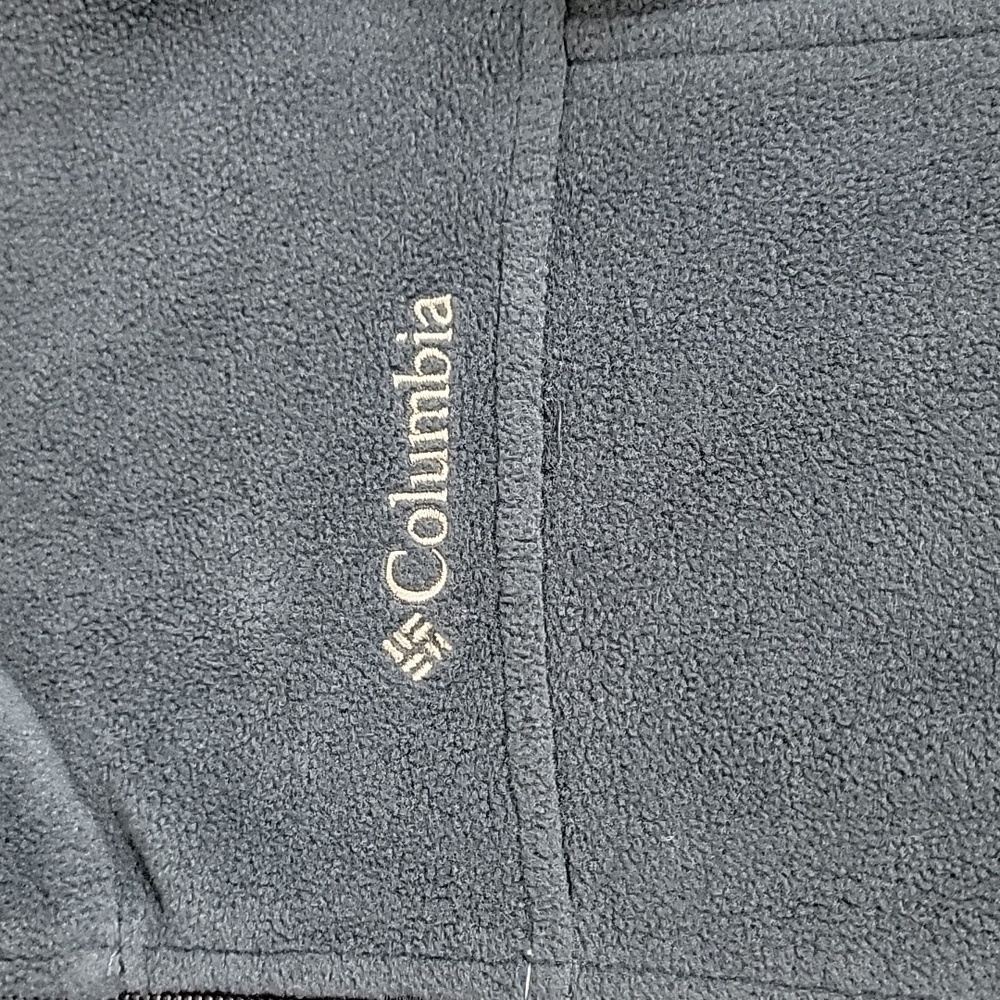 Columbia Women's Blue Zip Up Fleece Jacket, XL 18-20 - Picture 4 of 12